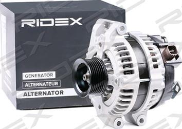 RIDEX 4G0095 - Alternator autospares.lv