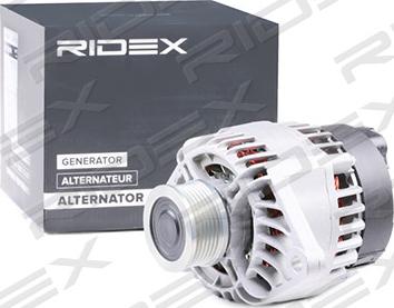 RIDEX 4G0040 - Alternator autospares.lv