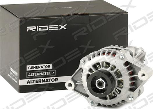 RIDEX 4G0013 - Alternator autospares.lv