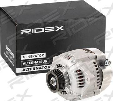 RIDEX 4G0089 - Alternator autospares.lv