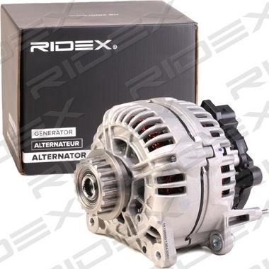 RIDEX 4G0195 - Alternator autospares.lv