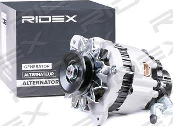 RIDEX 4G0143 - Alternator autospares.lv