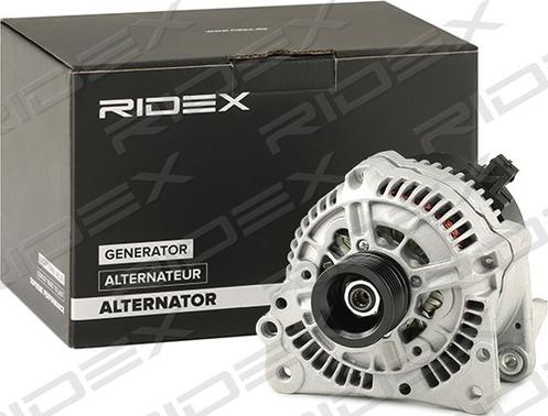 RIDEX 4G0142 - Alternator autospares.lv