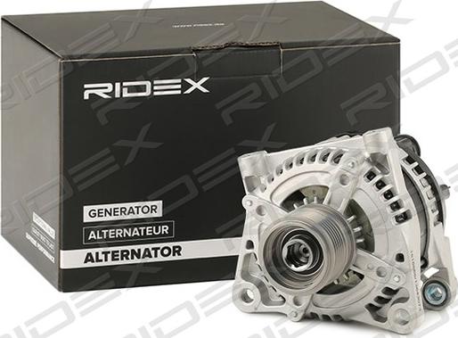 RIDEX 4G0154 - Alternator autospares.lv