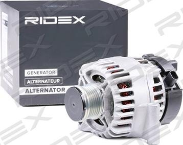 RIDEX 4G0156 - Alternator autospares.lv