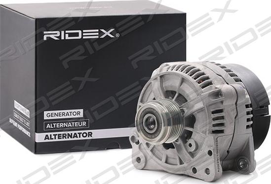 RIDEX 4G0158 - Alternator autospares.lv