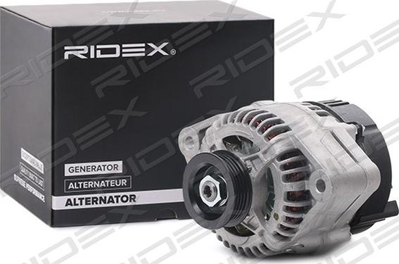 RIDEX 4G0110 - Alternator autospares.lv