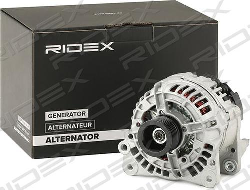 RIDEX 4G0184 - Alternator autospares.lv