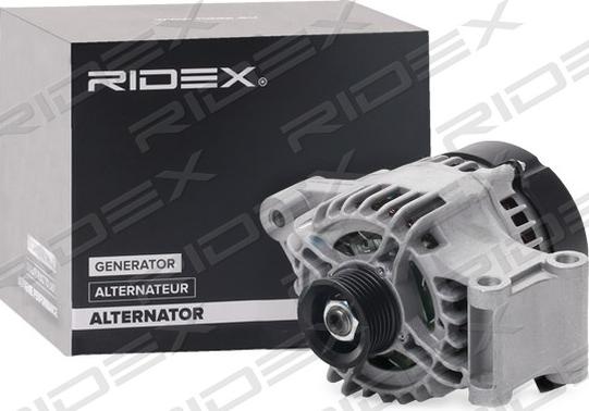RIDEX 4G0185 - Alternator autospares.lv