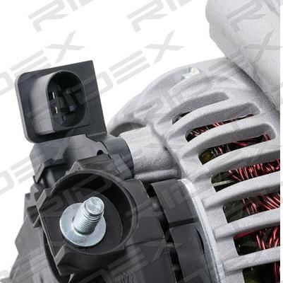 RIDEX 4G0138 - Alternator autospares.lv