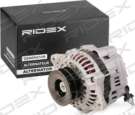 RIDEX 4G0176 - Alternator autospares.lv