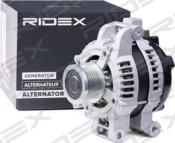 RIDEX 4G0177 - Alternator autospares.lv