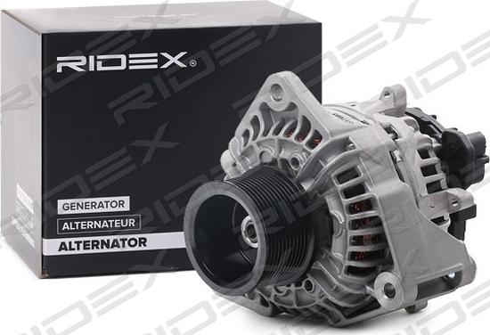 RIDEX 4G0841 - Alternator autospares.lv