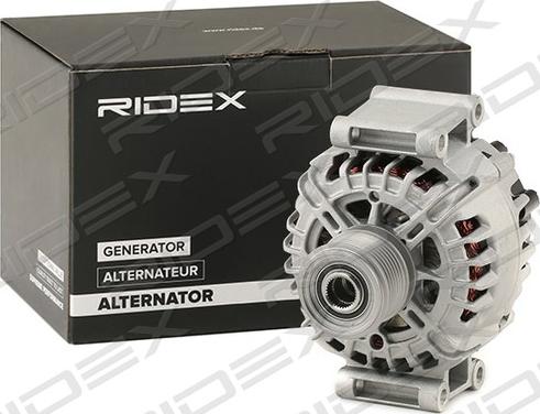 RIDEX 4G0854 - Alternator autospares.lv