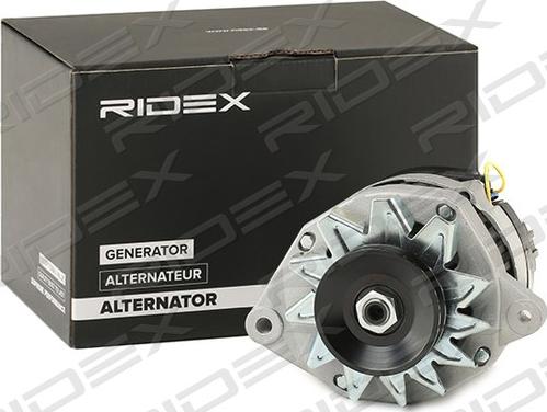 RIDEX 4G0860 - Alternator autospares.lv