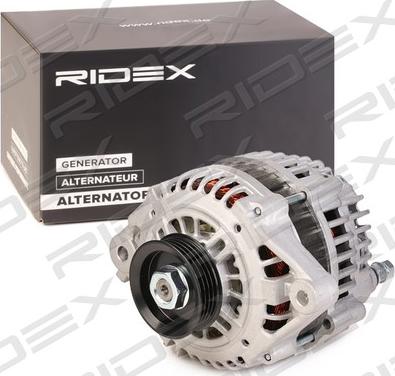 RIDEX 4G0887 - Alternator autospares.lv