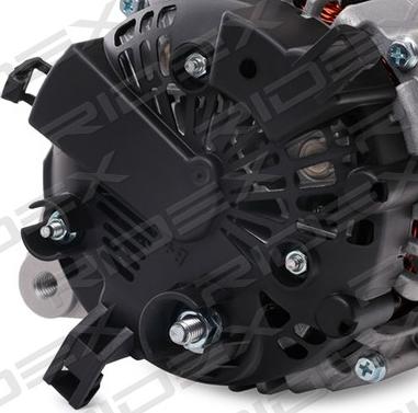 RIDEX 4G0877 - Alternator autospares.lv