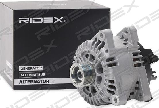 RIDEX 4G0877 - Alternator autospares.lv