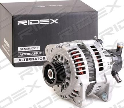 RIDEX 4G0396 - Alternator autospares.lv