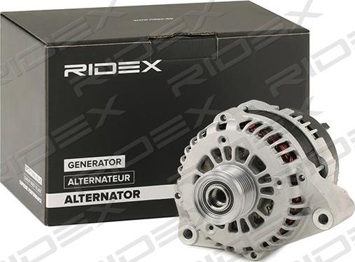 RIDEX 4G0346 - Alternator autospares.lv