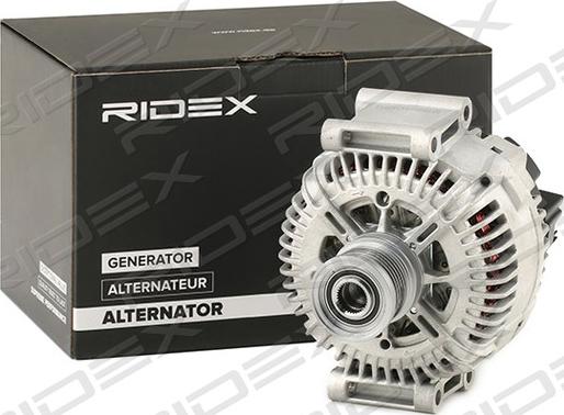 RIDEX 4G0354 - Alternator autospares.lv