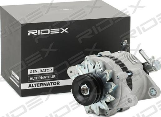 RIDEX 4G0356 - Alternator autospares.lv