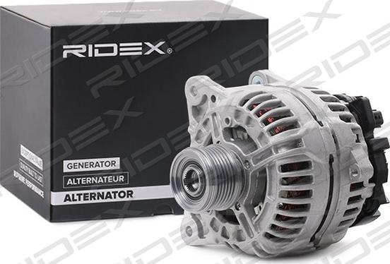 RIDEX 4G0366 - Alternator autospares.lv