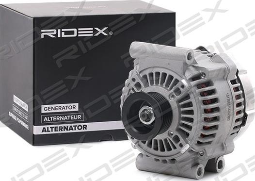 RIDEX 4G0363 - Alternator autospares.lv