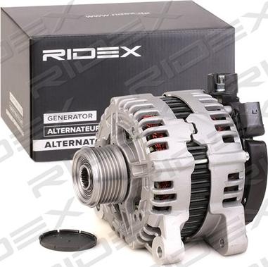 RIDEX 4G0302 - Alternator autospares.lv