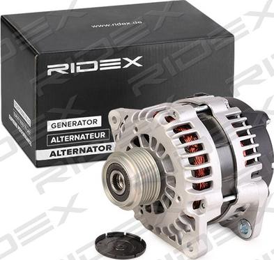 RIDEX 4G0317 - Alternator autospares.lv