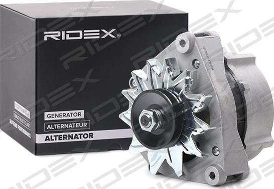 RIDEX 4G0387 - Alternator autospares.lv