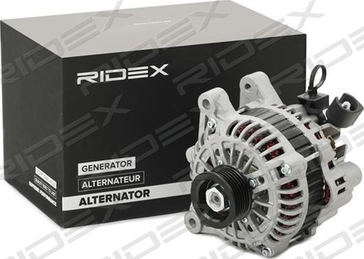 RIDEX 4G0330 - Alternator autospares.lv