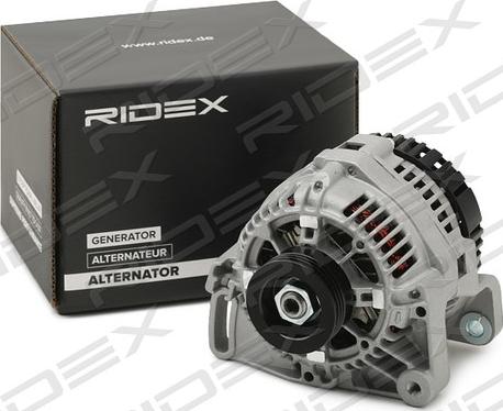 RIDEX 4G0297 - Alternator autospares.lv