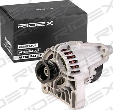 RIDEX 4G0245 - Alternator autospares.lv