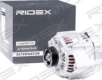 RIDEX 4G0254 - Alternator autospares.lv