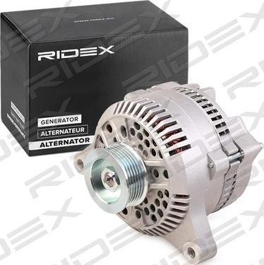 RIDEX 4G0206 - Alternator autospares.lv