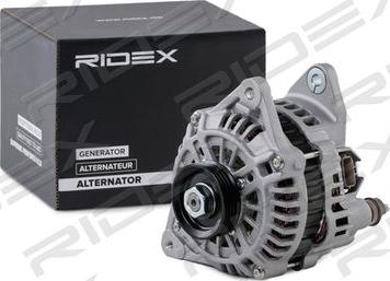 RIDEX 4G0201 - Alternator autospares.lv