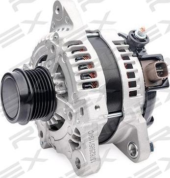 RIDEX 4G0285 - Alternator autospares.lv