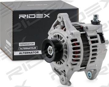 RIDEX 4G0221 - Alternator autospares.lv