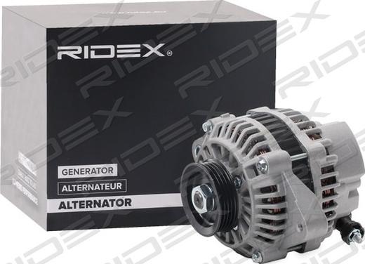 RIDEX 4G0223 - Alternator autospares.lv