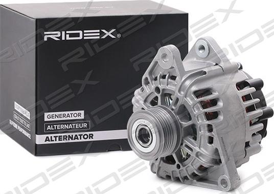 RIDEX 4G0755 - Alternator autospares.lv