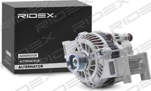 RIDEX 4G0704 - Alternator autospares.lv