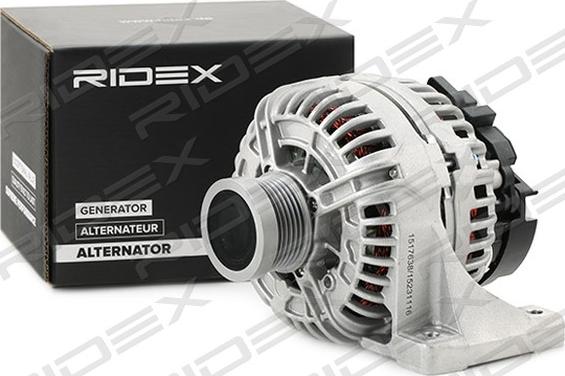 RIDEX 4G0780 - Alternator autospares.lv