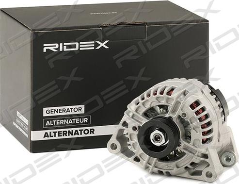 RIDEX 4G0783 - Alternator autospares.lv