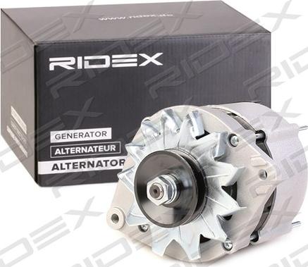 RIDEX 4G1001 - Alternator autospares.lv