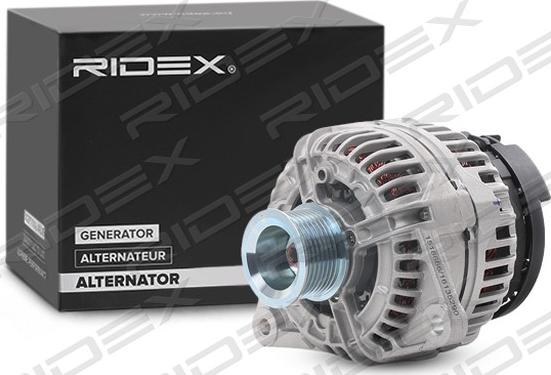 RIDEX 4G1249 - Alternator autospares.lv