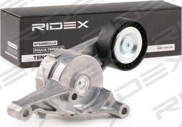 RIDEX 540T0014 - Belt Tensioner, v-ribbed belt autospares.lv