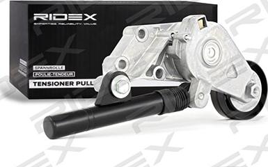 RIDEX 540T0010 - Belt Tensioner, v-ribbed belt autospares.lv