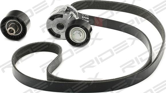 RIDEX 542R0062 - V-Ribbed Belt Set autospares.lv