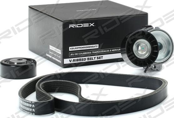 RIDEX 542R0002 - V-Ribbed Belt Set autospares.lv